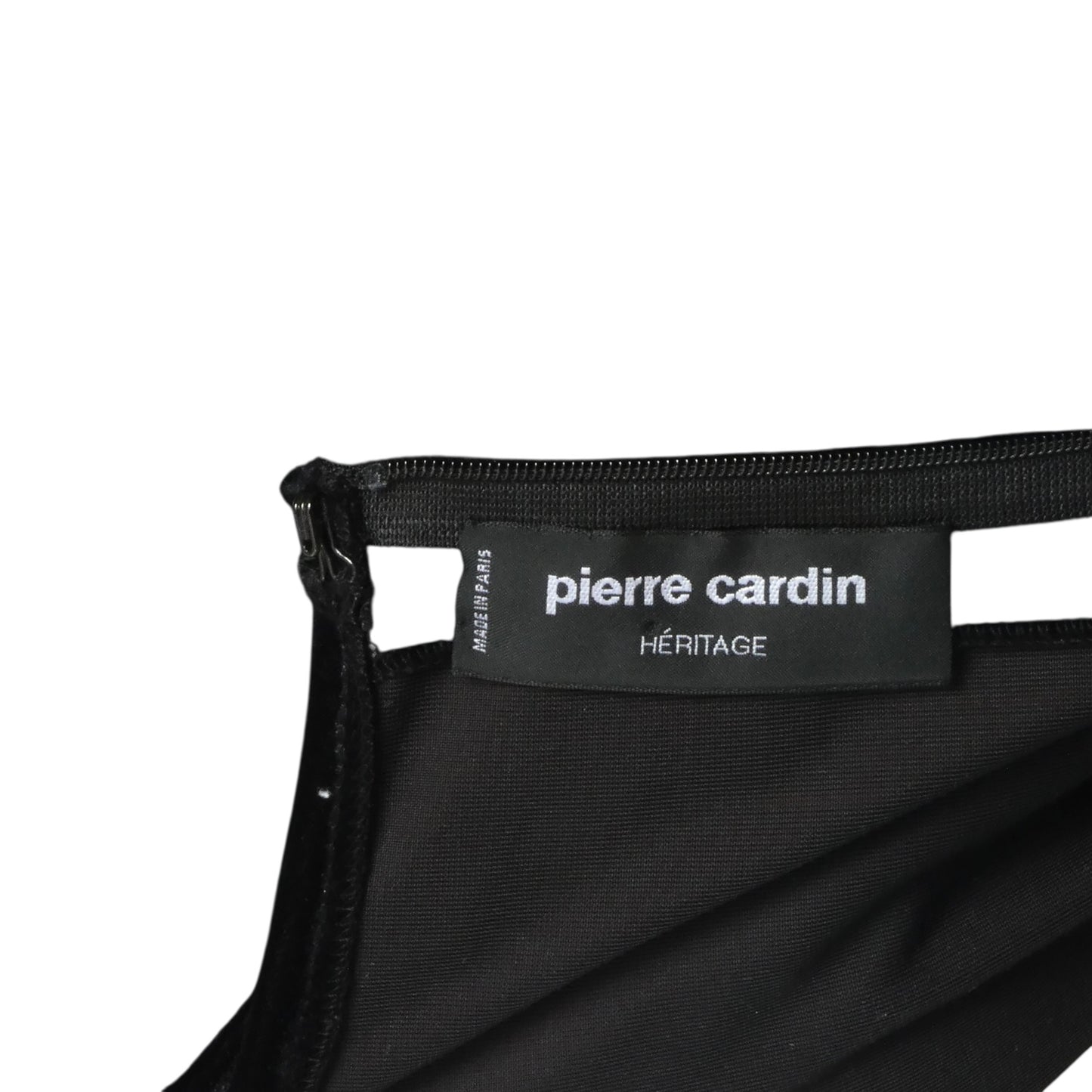 2007 Black Velvet Cutout Hoop Pant Ensemble, Size 6