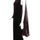 1991 Purple Velvet & Lamé Gown, Size 6