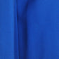 1985 Blue Crepe Diagonal Zipper Dress, Size 12