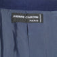 1990 Navy Wool Zip Front Coat, Size 6