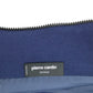 1990 Navy Wool Zip Front Coat, Size 6