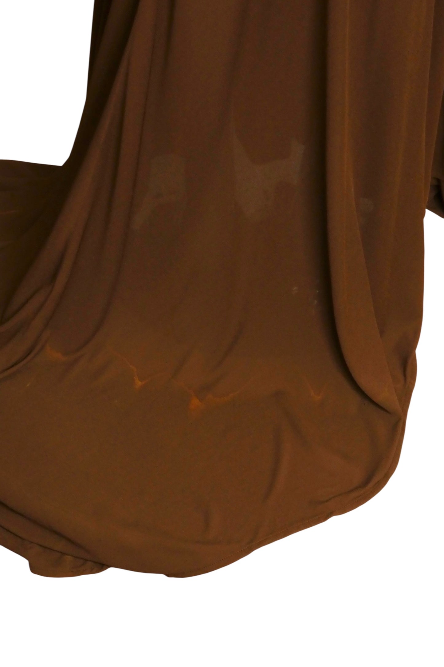 PIERRE CARDIN- AS IS 1998 Brown Jersey Knit Evening Gown, Size 4