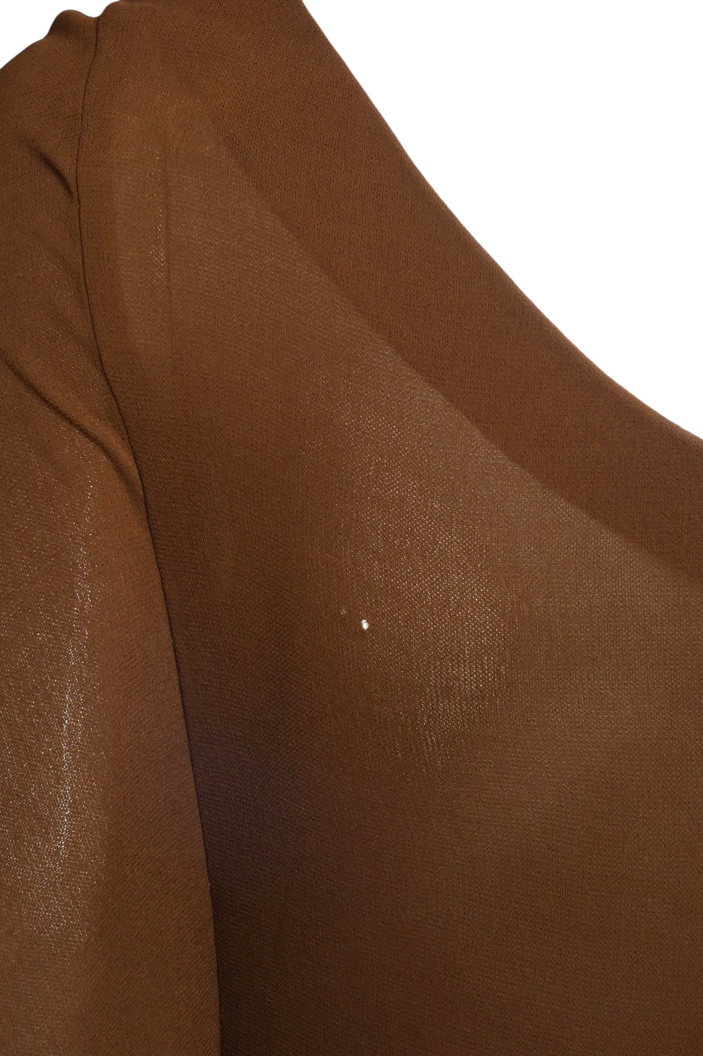 PIERRE CARDIN- AS IS 1998 Brown Jersey Knit Evening Gown, Size 4