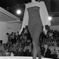 PIERRE CARDIN - 1979 Grey Wool Knit Sheath Dress, Size 4