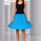 1997 2pc Tank & Hoop Skirt Ensemble, Size 6