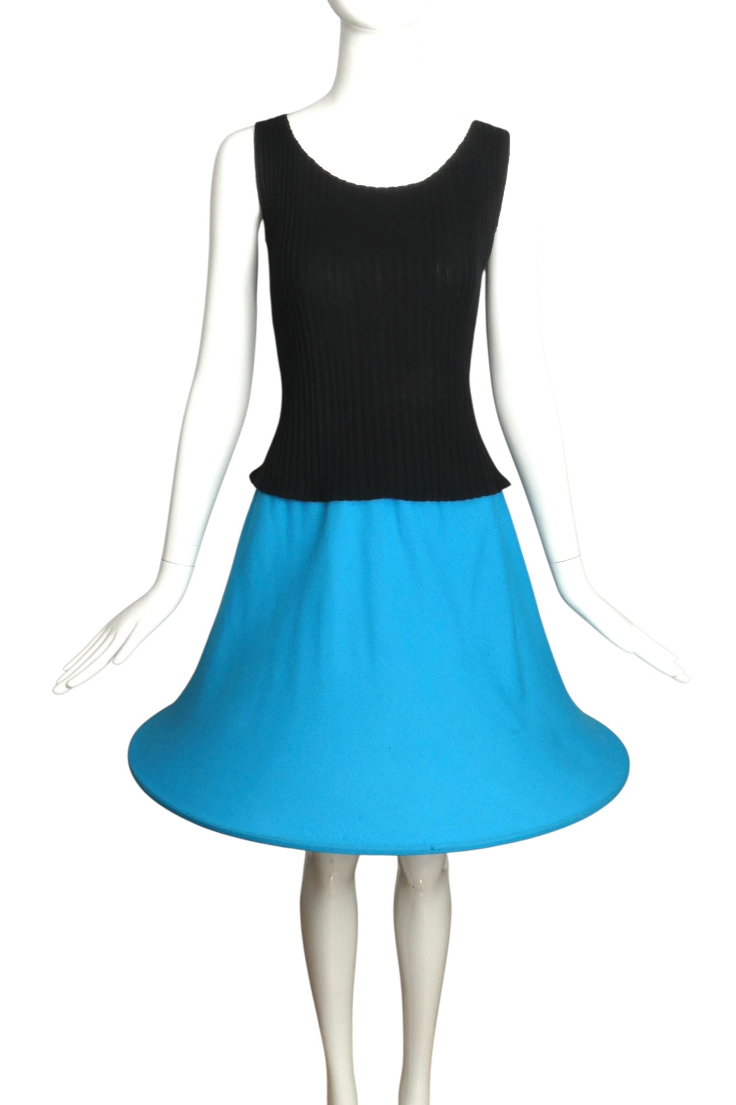 1997 2pc Tank & Hoop Skirt Ensemble, Size 6