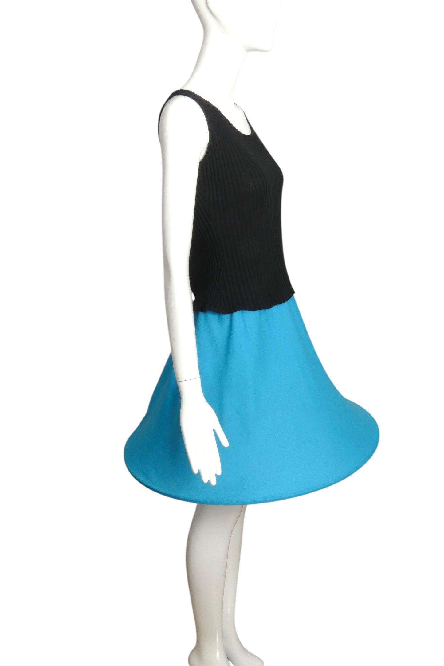 1997 2pc Tank & Hoop Skirt Ensemble, Size 6