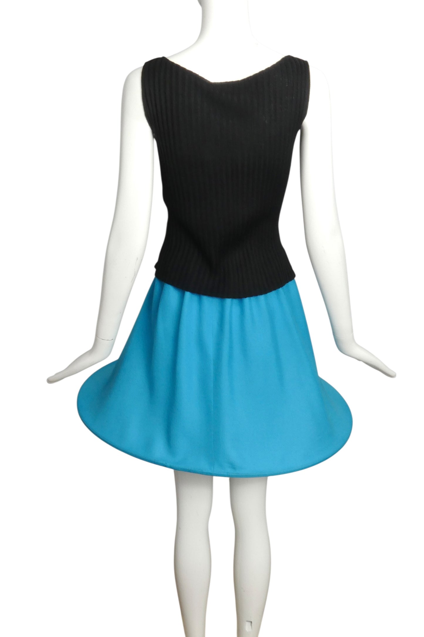 1997 2pc Tank & Hoop Skirt Ensemble, Size 6