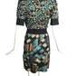 2015 Printed Knit Dress, Size 6