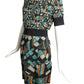 2015 Printed Knit Dress, Size 6