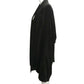 1930s Black Velvet Draped Evening Cape, Size S/M