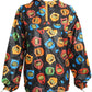 2020s NWT Stop Watch Print Hooded Jacket, Size 6