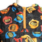 2020s NWT Stop Watch Print Hooded Jacket, Size 6