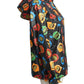 2020s NWT Stop Watch Print Hooded Jacket, Size 6