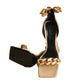 2022 NIB Medusa Chain Sandal, Size-40