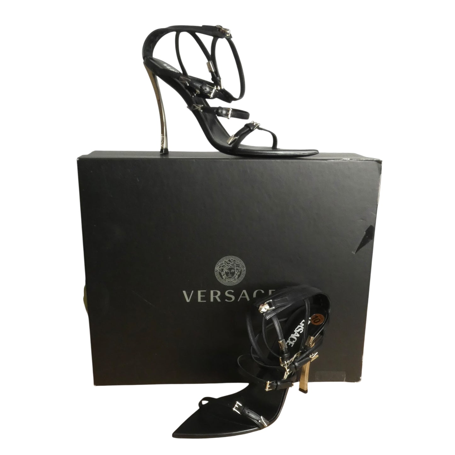 2023 NIB Pin-Point Strappy Sandals, Size-40