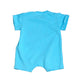 2023 Blue Cotton Pique Onesie, Size3-6 Months