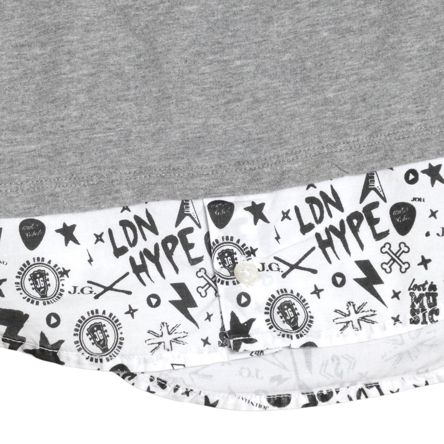 Layered Cotton T-Shirt, Size-36 Months