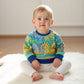 Cotton Print Sweatshirt, Size 3-6 Months