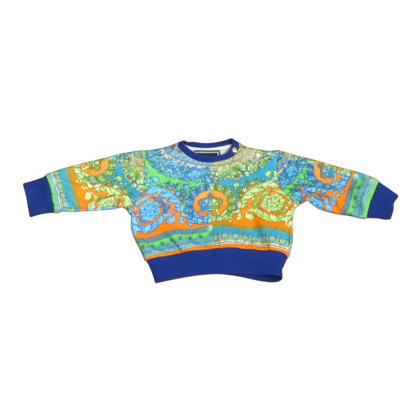 Cotton Print Sweatshirt, Size 3-6 Months