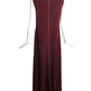 2018 NWT Silk Crepe Maxi Dress, Size 6