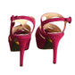 2010s Suede Platform Sandals, Size-38