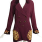 1990 Lesage Embroidered Wool Crepe Jacket, Size-4