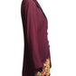 1990 Lesage Embroidered Wool Crepe Jacket, Size-4