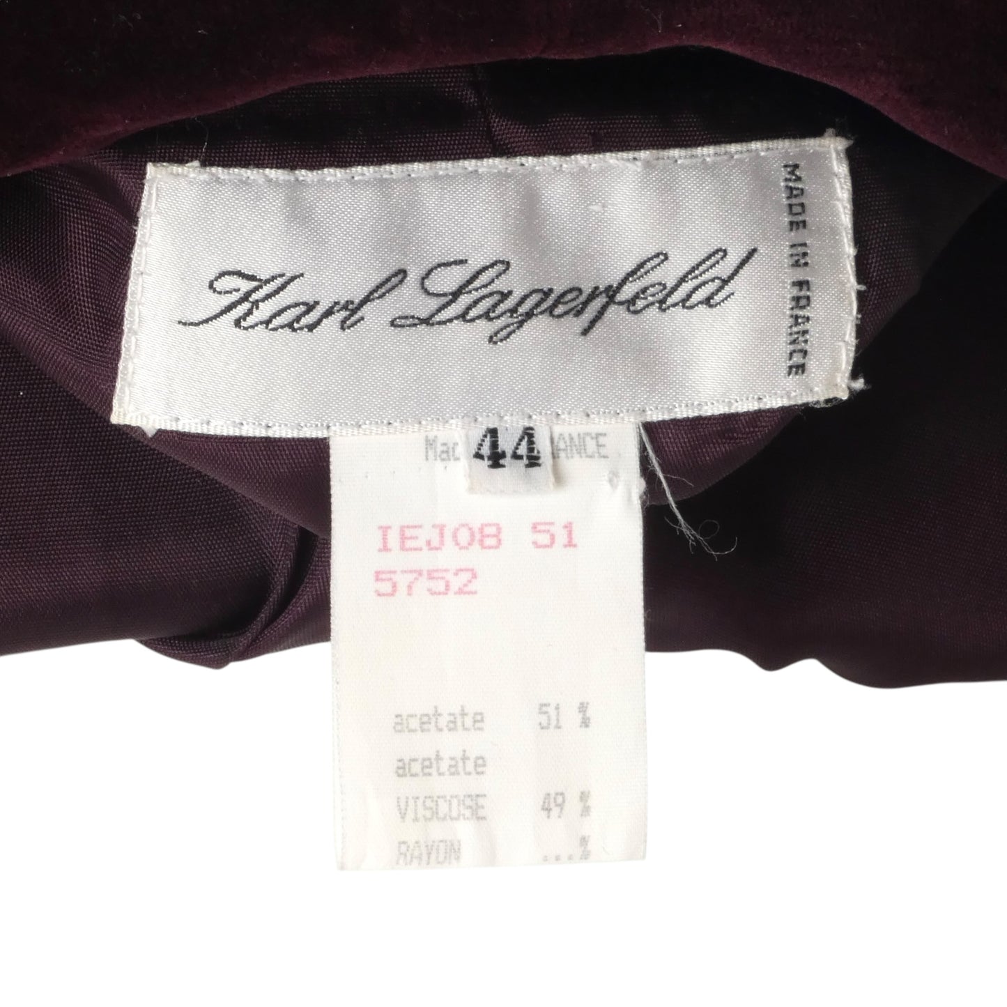 1990 Lesage Embroidered Wool Crepe Jacket, Size-4