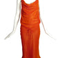 1997 Chiffon Bias Cut Dress, Size 8