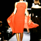 1997 Chiffon Bias Cut Dress, Size 8