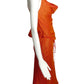 1997 Chiffon Bias Cut Dress, Size 8