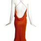 1997 Chiffon Bias Cut Dress, Size 8