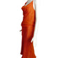 1997 Chiffon Bias Cut Dress, Size 8