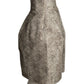 1990s Calfskin Skirt, Size 6