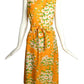 1970s Floral Print Dress, Size 6