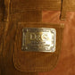 Suede & Corduroy Pants, Size-6