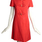1970s Silk Dress, Size 6