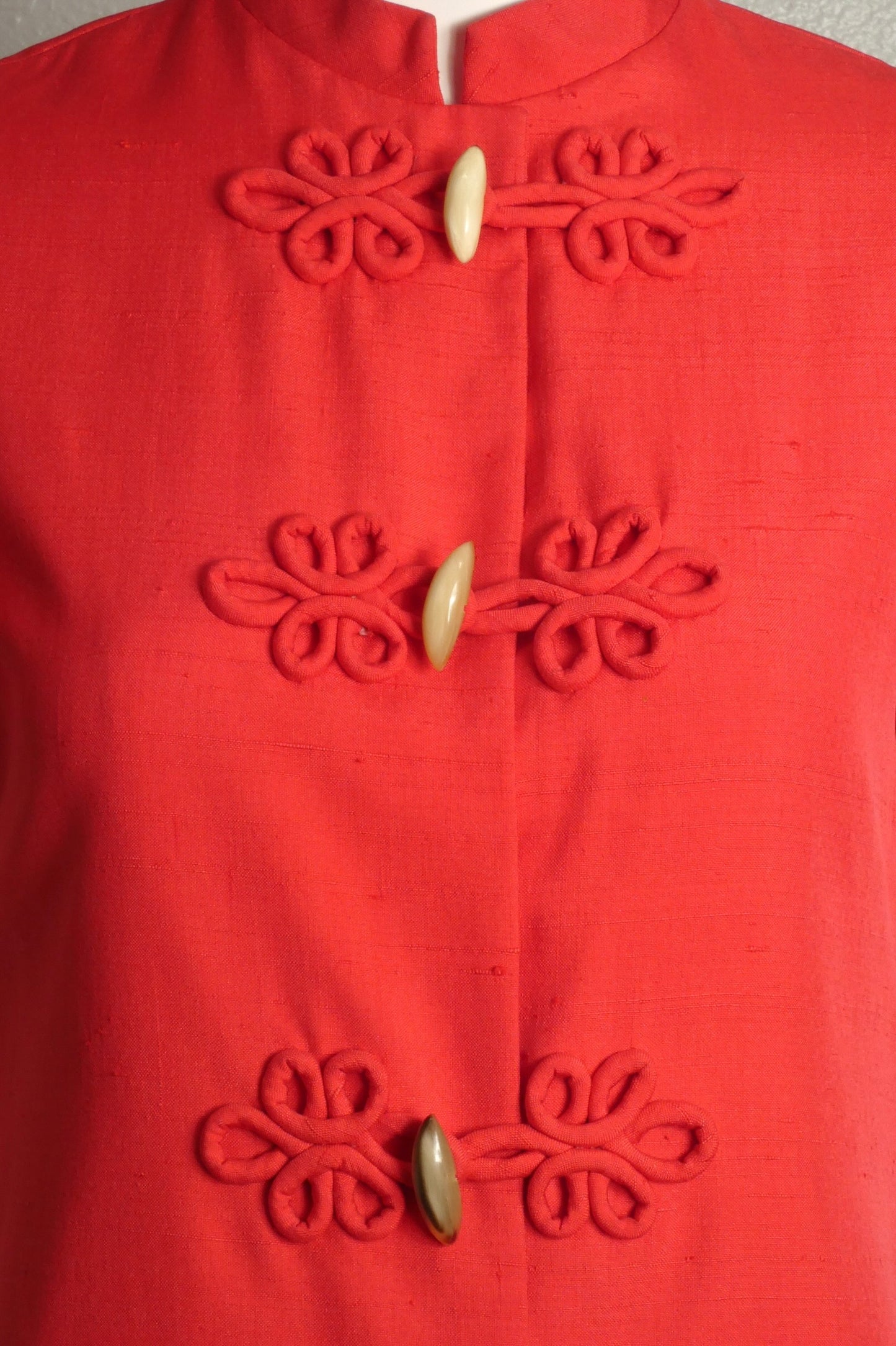 1970s Silk Dress, Size 6