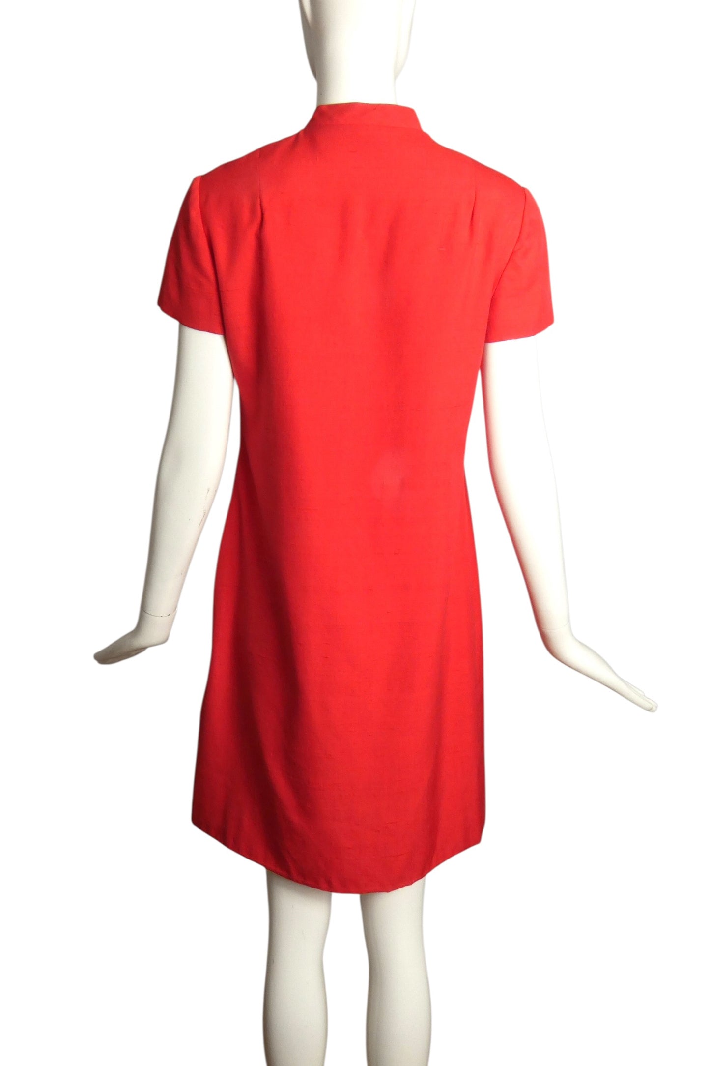 1970s Silk Dress, Size 6