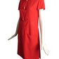 1970s Silk Dress, Size 6