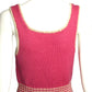 1970s Knit Tank Top, Size 8