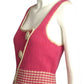 1970s Knit Tank Top, Size 8