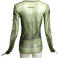 Trompe L'oeil Mesh Top, Size 8