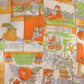 1970s Kate Greenaway Nursery Rhyme Print Blouse, Size-6