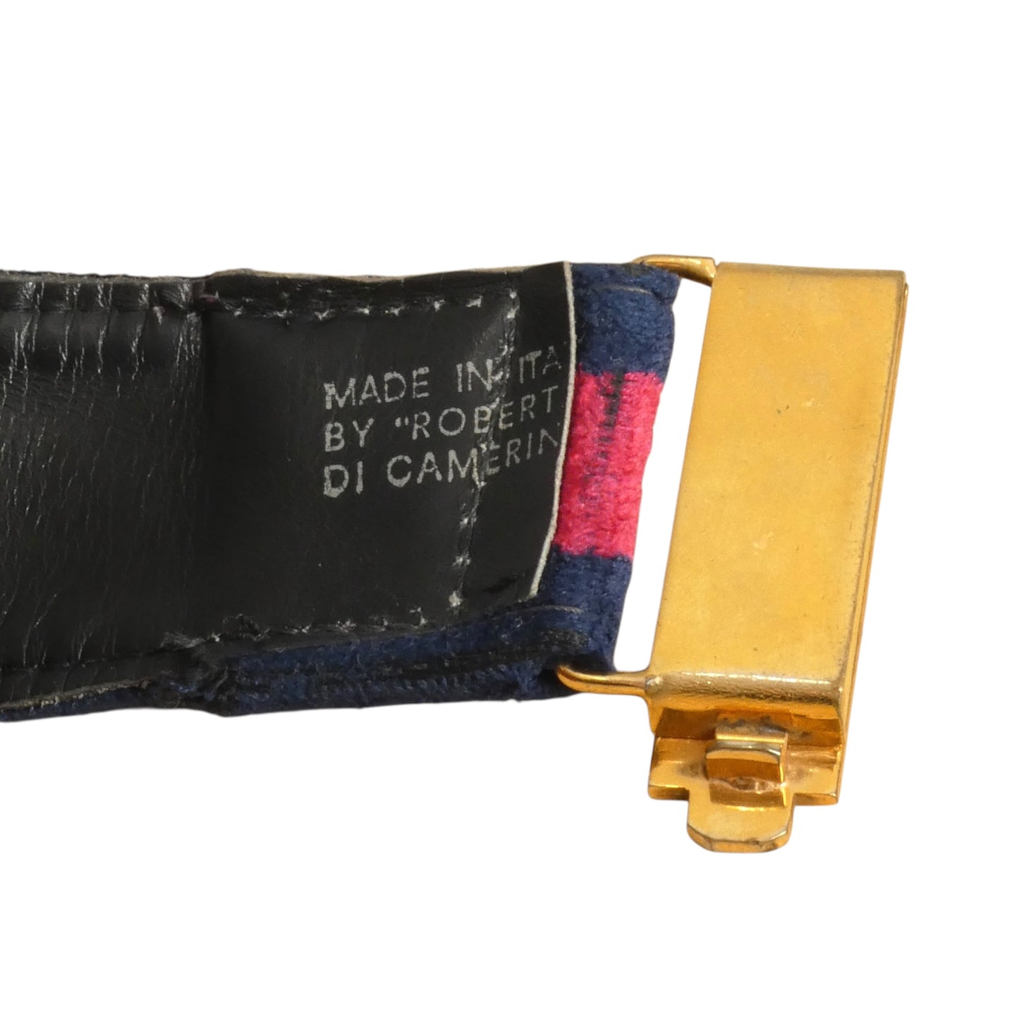 1970s Velveteen Belt, Waist 26"