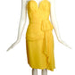 1980s 2pc Chiffon Dress, Size 6