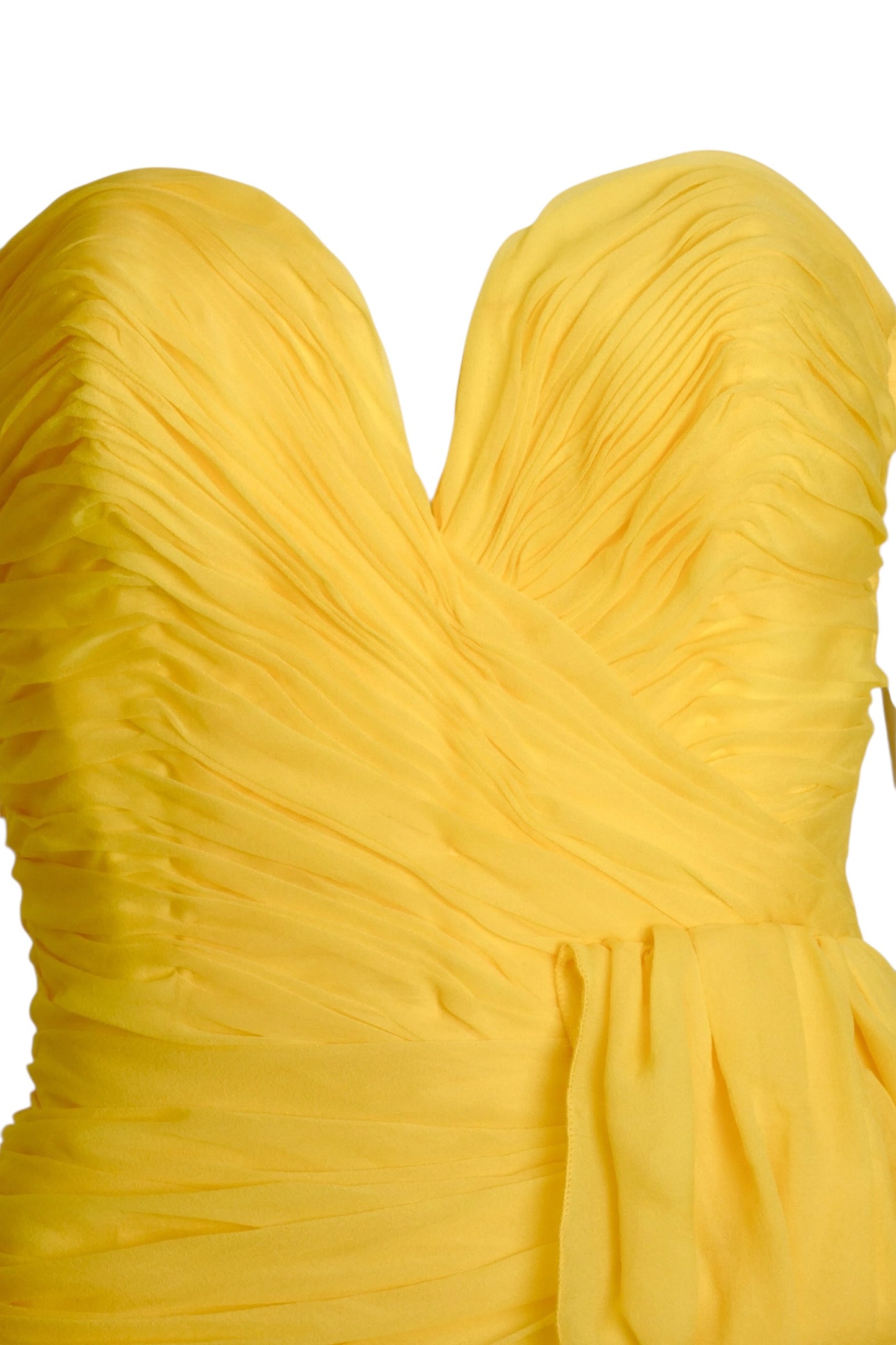 1980s 2pc Chiffon Dress, Size 6