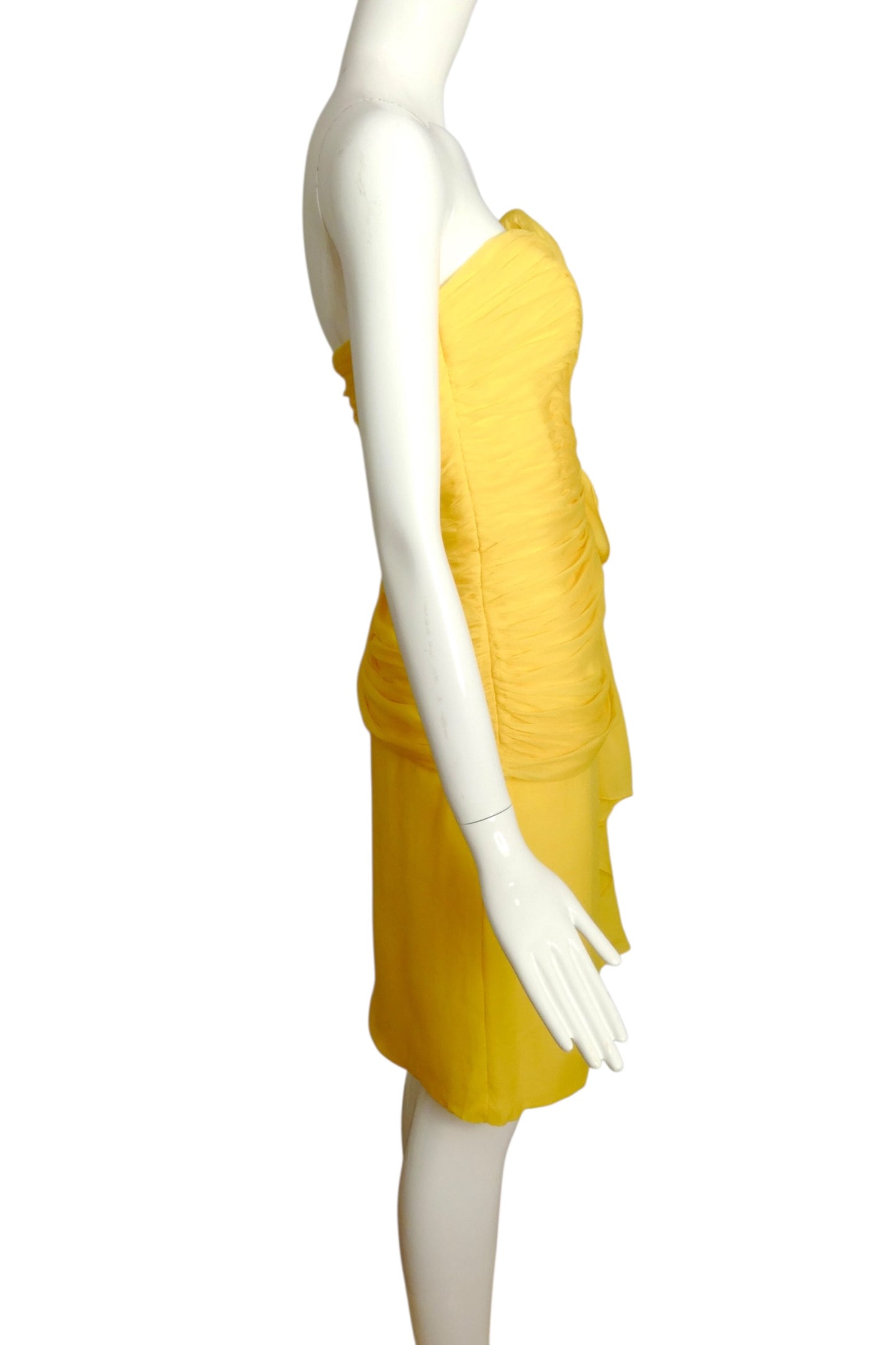 1980s 2pc Chiffon Dress, Size 6