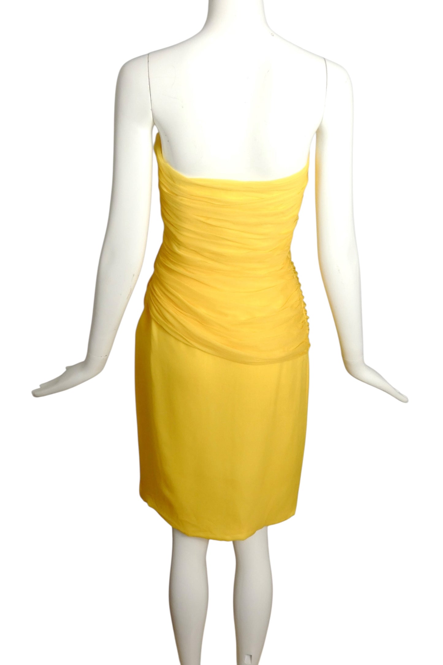 1980s 2pc Chiffon Dress, Size 6